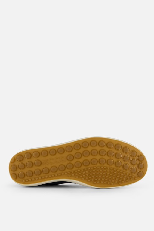 Ecco Soft 7 W Sneakers blauw Leer
