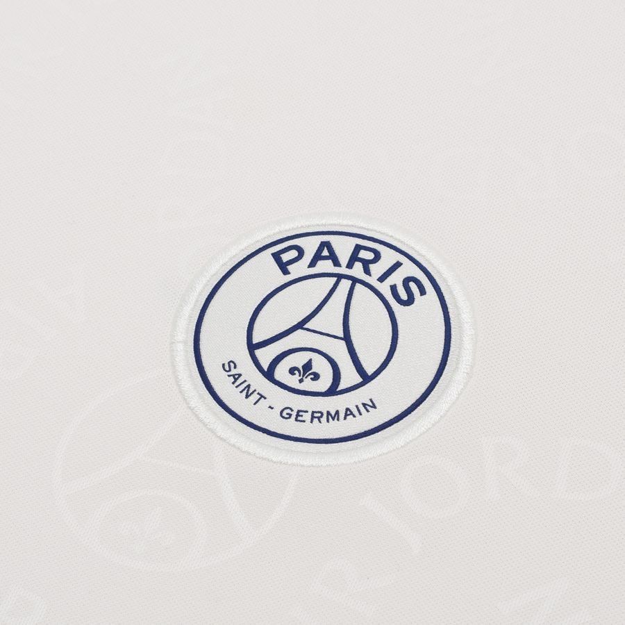 Paris Saint-Germain T-shirt d'Entraînement Dri-FIT Academy Pro Avant-Match 4th Jordan x PSG - Blanc/Bleu