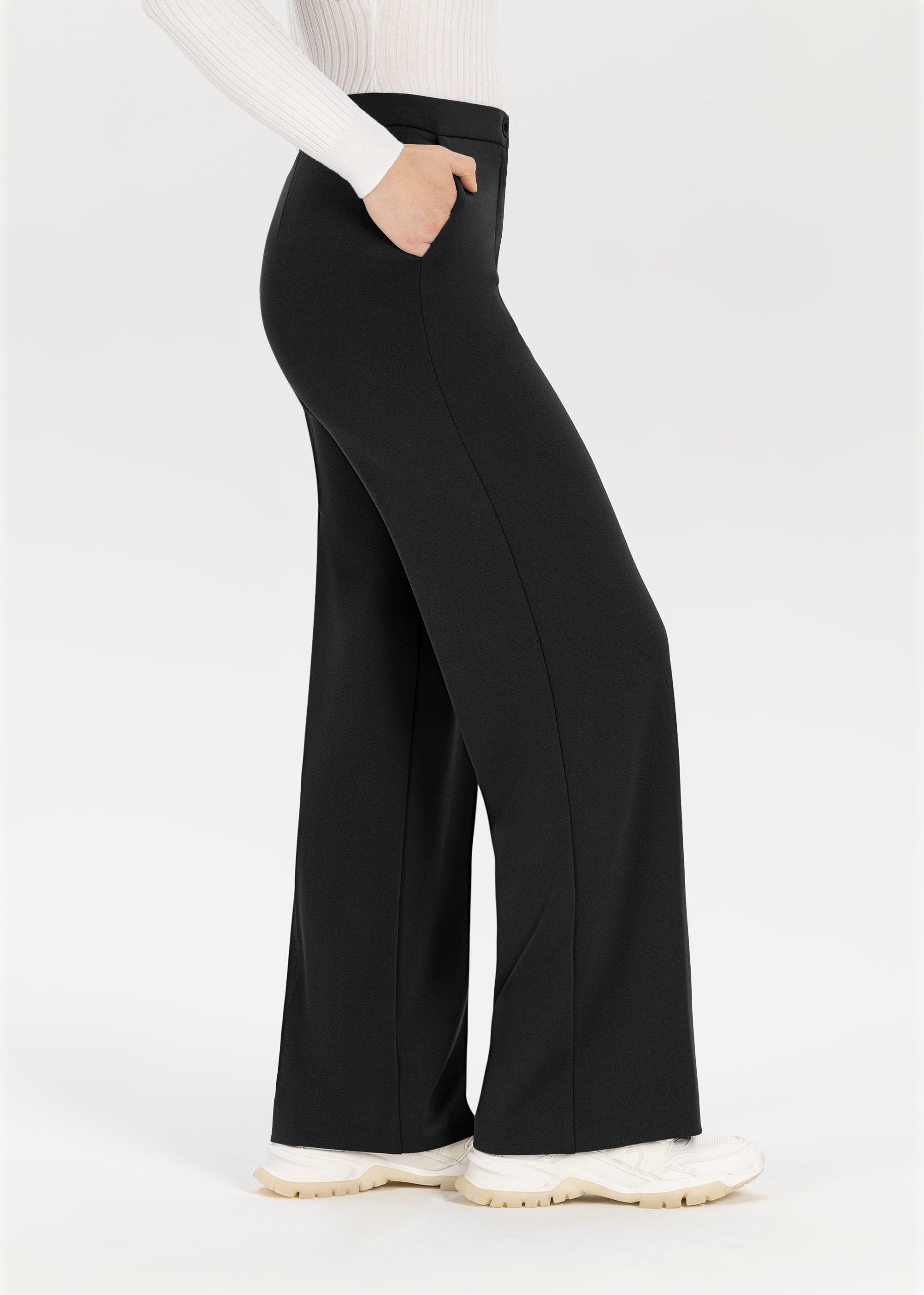 Stehmann Palazzohose  mit Taschen