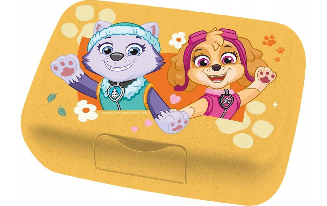 Lunchbox CANDY L PAW PATROL honey yellowKinder-Brotdose mit Trennschale