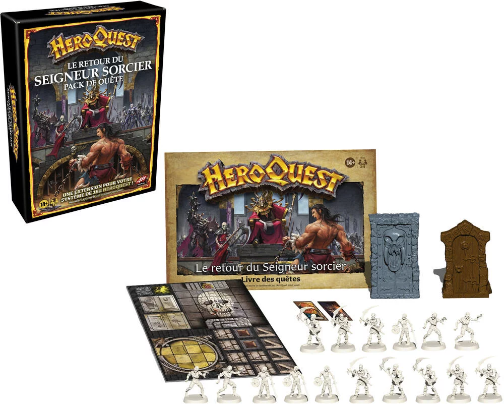 HEROQUEST LE RETOUR DU SEIGNEUR SORCIER