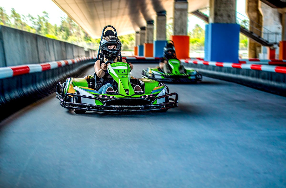 E-Kart fahren am Hockenheimring