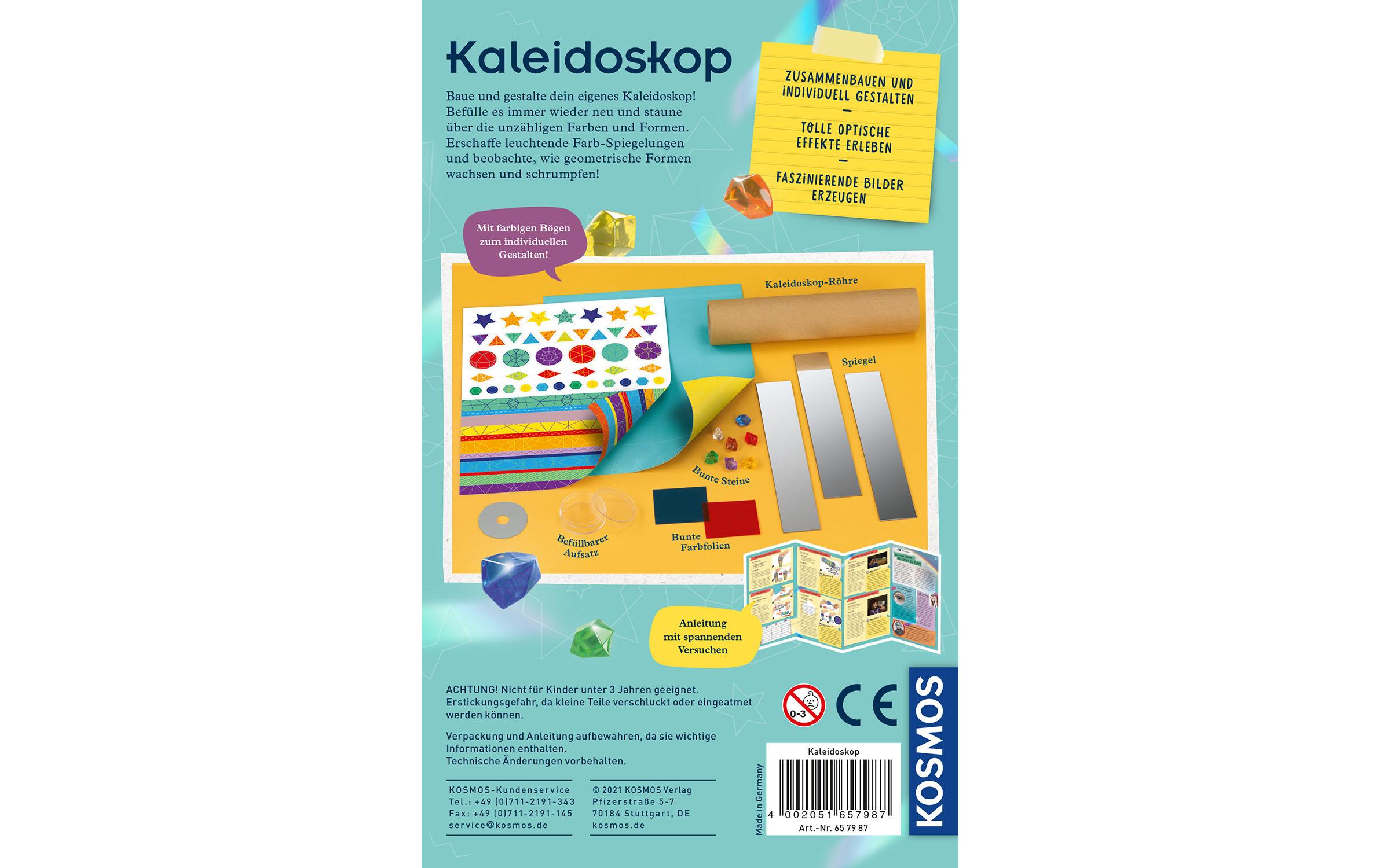 Experimentierkasten KaleidoskopExperimentierspass mit Spiegeln, Licht und strahlenden Farben!