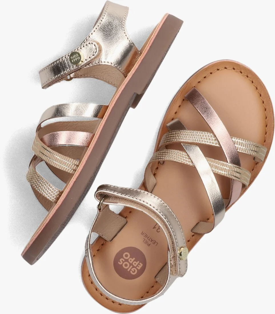GIOSEPPO gouden gioseppo sandalen itasca