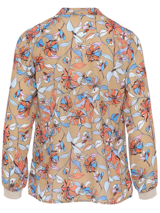 Bluse mit Floraldruck