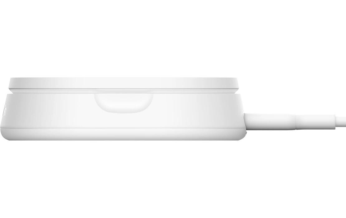 Wireless Charger Boostcharge Pro Qi2 WeissVerstellbare kabellose magnetische Ladestation mit Qi2