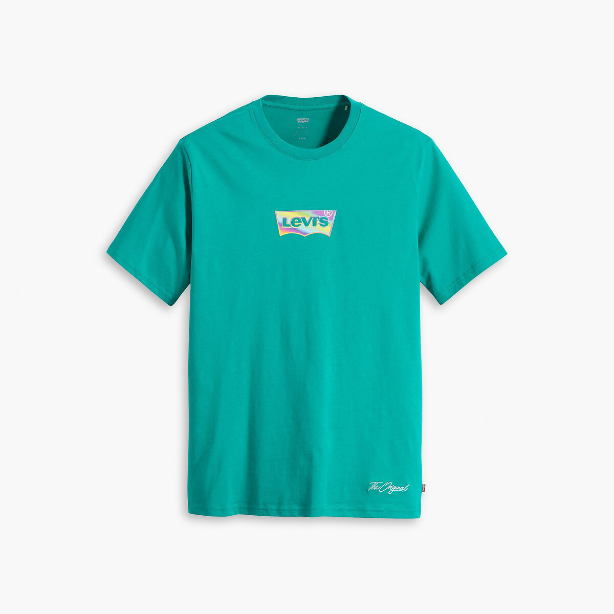Camiseta folgada LEVI'S com gola redonda e logo metálico