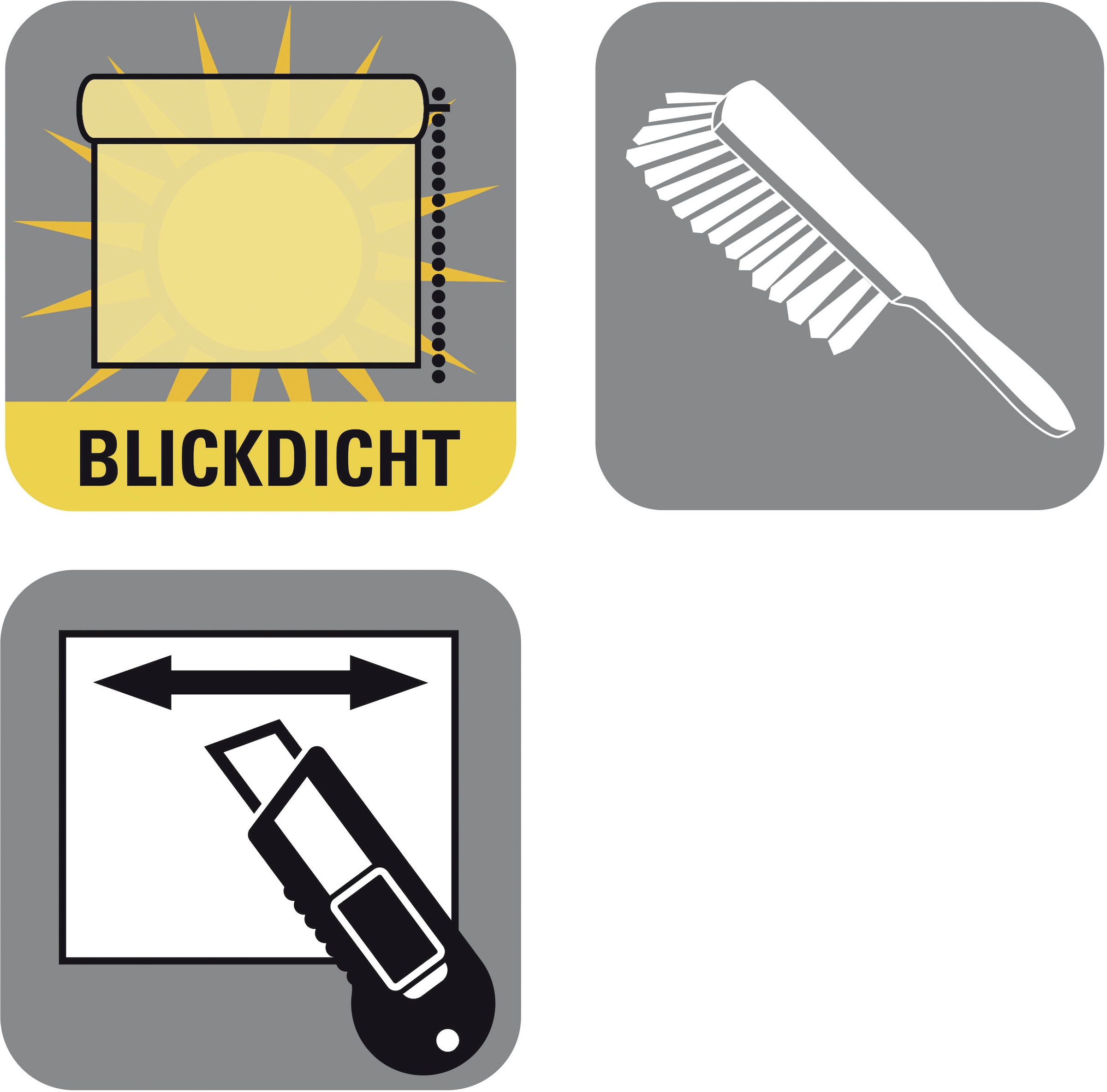 GARDINIA Seitenzugrollo »Ornament« Lichtschutz Sichtschutz mit Bohren/ohne Bohren freihängend vormontiert auf Montageschiene