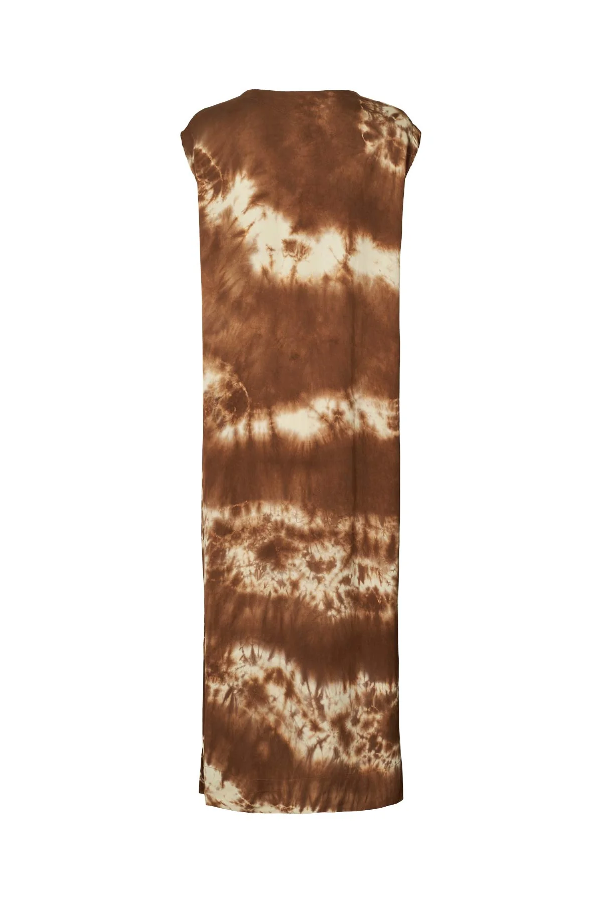 Rabens Saloner  Lecia Nebula lang kjole - Cacao Combo