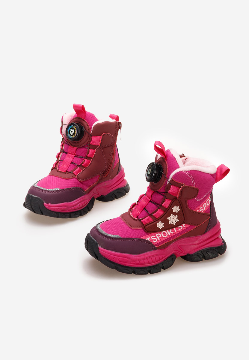 Bottines filles fuchsia Trudy