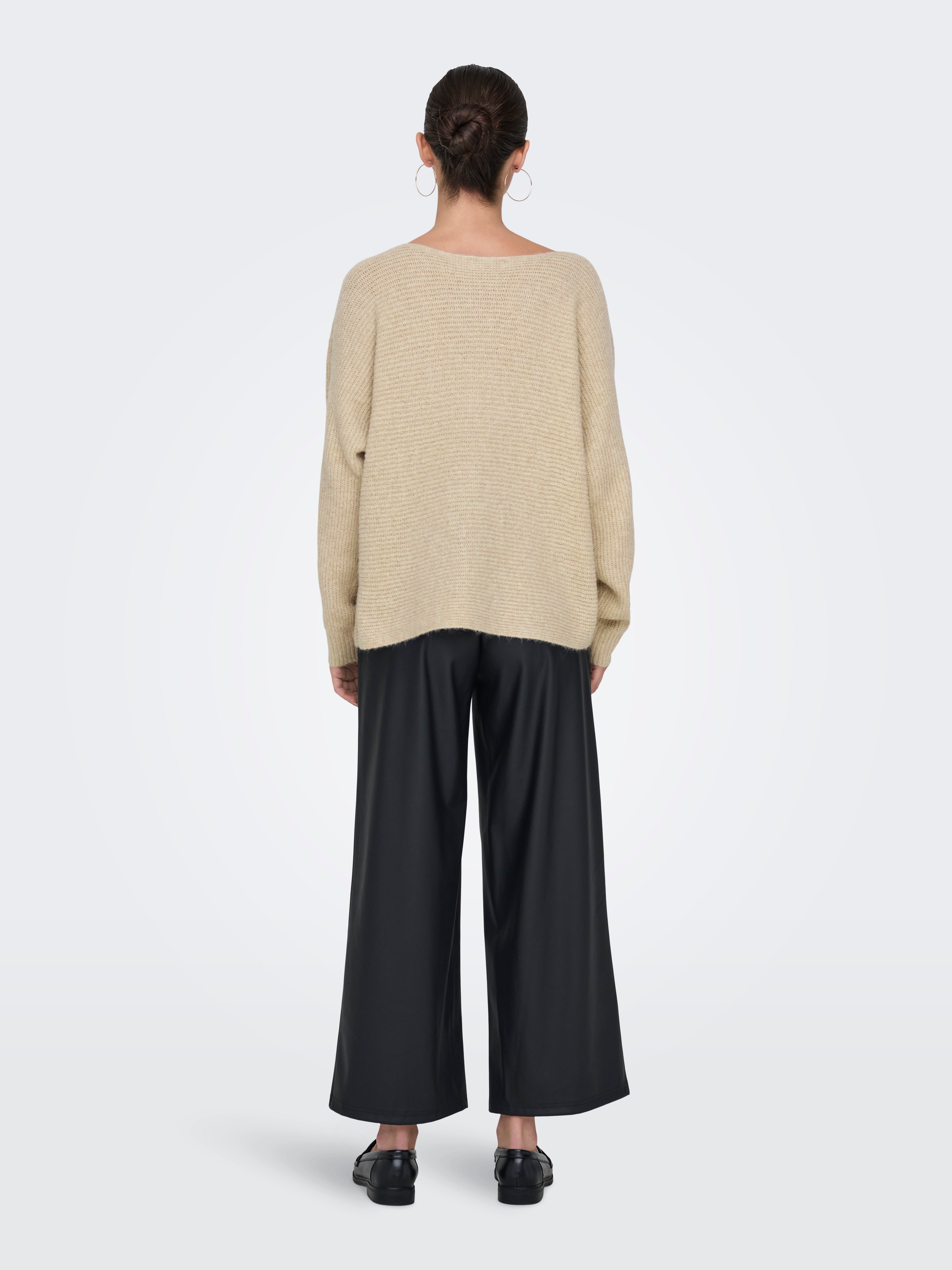 JDYUMA Strickpullover Silver Lining