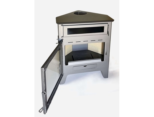 PANADERO - Poêle à bois modèle r2 four max - 11 kw