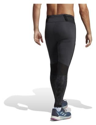 Collant Long adidas running Terrex Agravic Noir