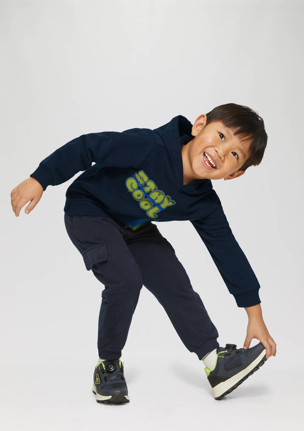 s.Oliver hoodie blauw