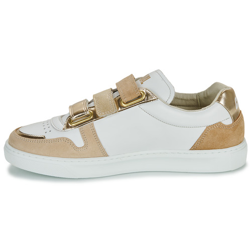 Caval - VELCROS - Blanc / Doré