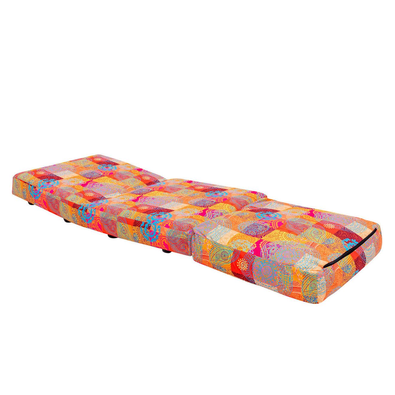 Homitis Fauteuil convertible Taida multicolore - 60x68x26 cm