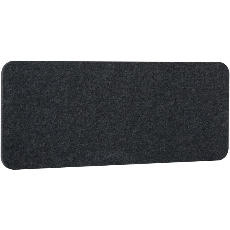 Panneau mural acoustique Wall Sculpo rectangulaire, PET gris foncé, L 60 x H 45 cm ARCHYI