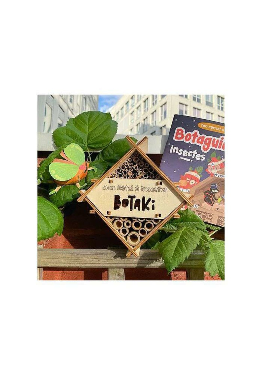 Kit insectes - fabrique ton hôtel à insectes en bois