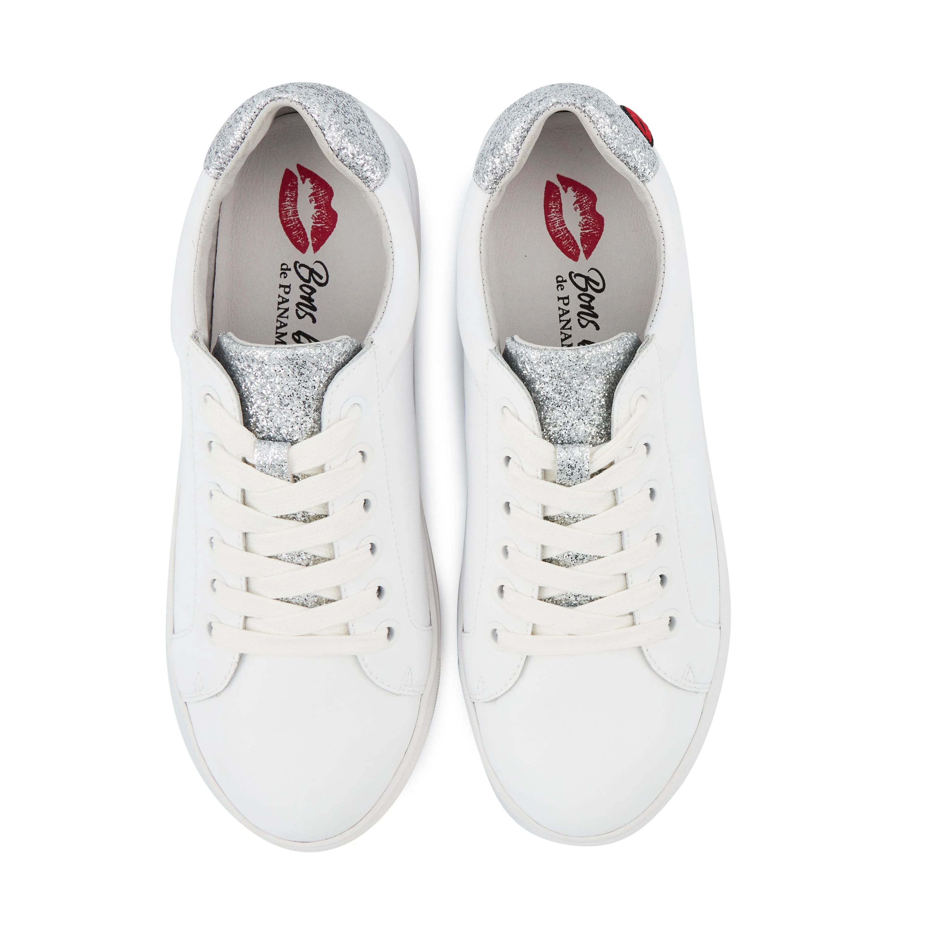 SIMONE - Sneakers en cuir | Blanc