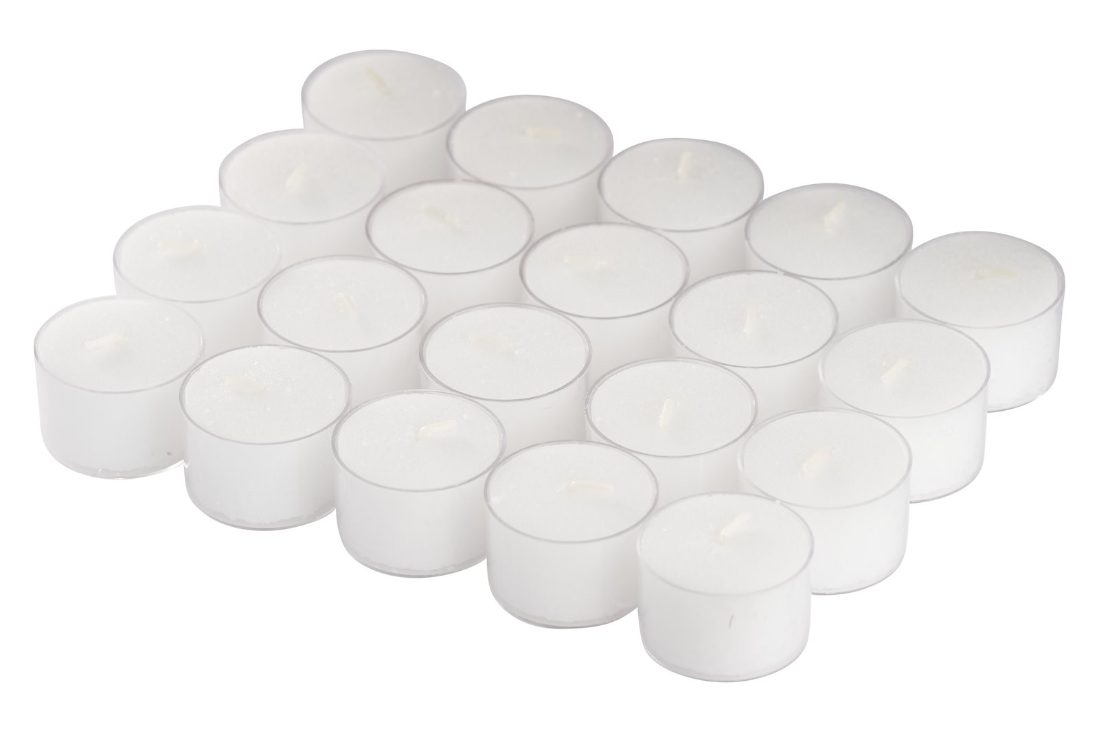 DAY Telys 40pk Parafin med klar kopp, 8 timer brennetid