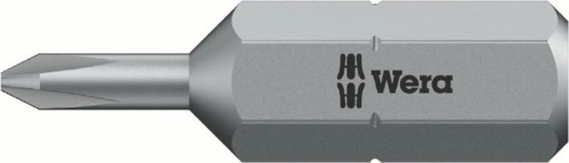 Wera - 851/1 J - Bit Phillips - PH 00 - 25mm - Taai-harde