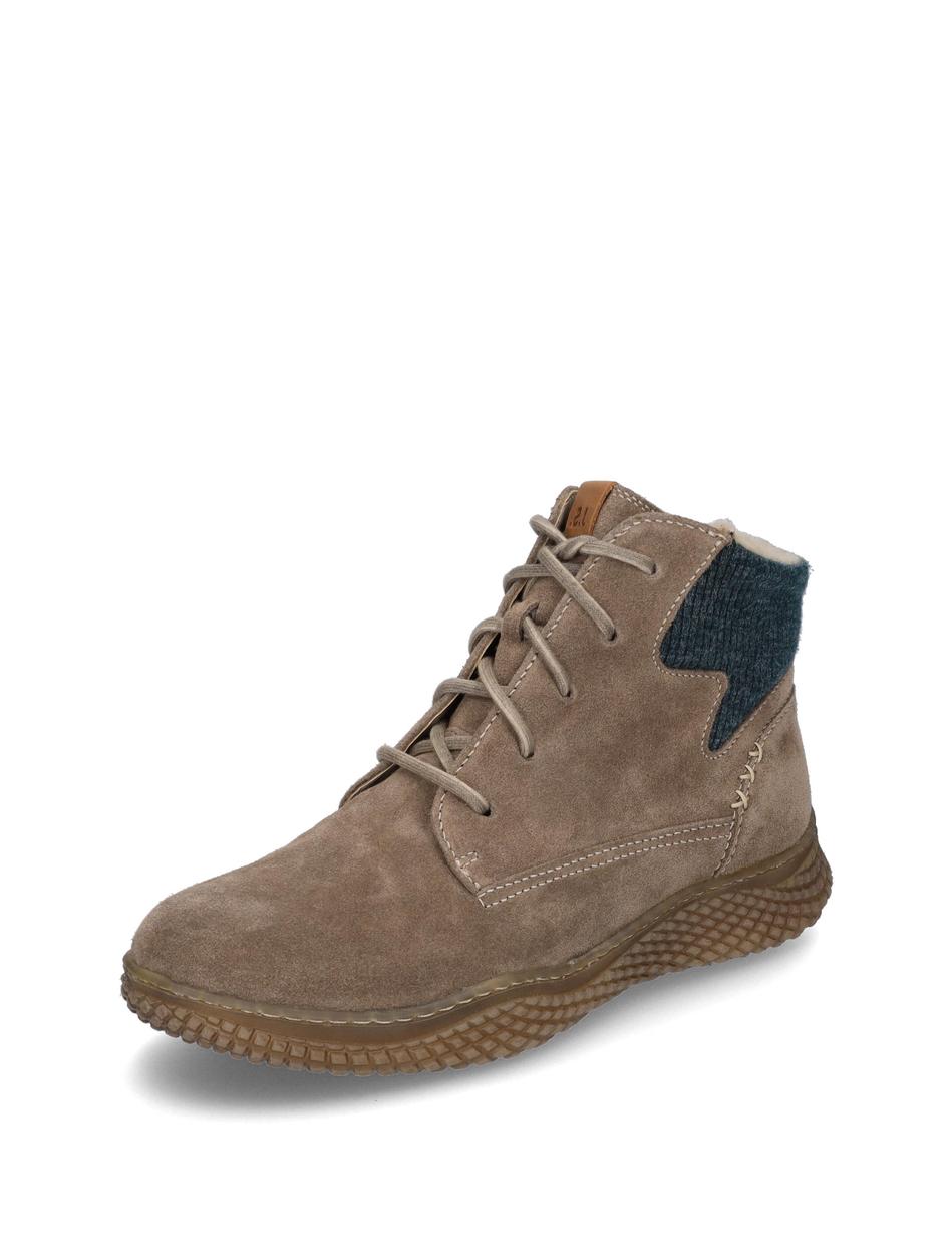 Stiefelette Amelie 09, taupe-kombi
