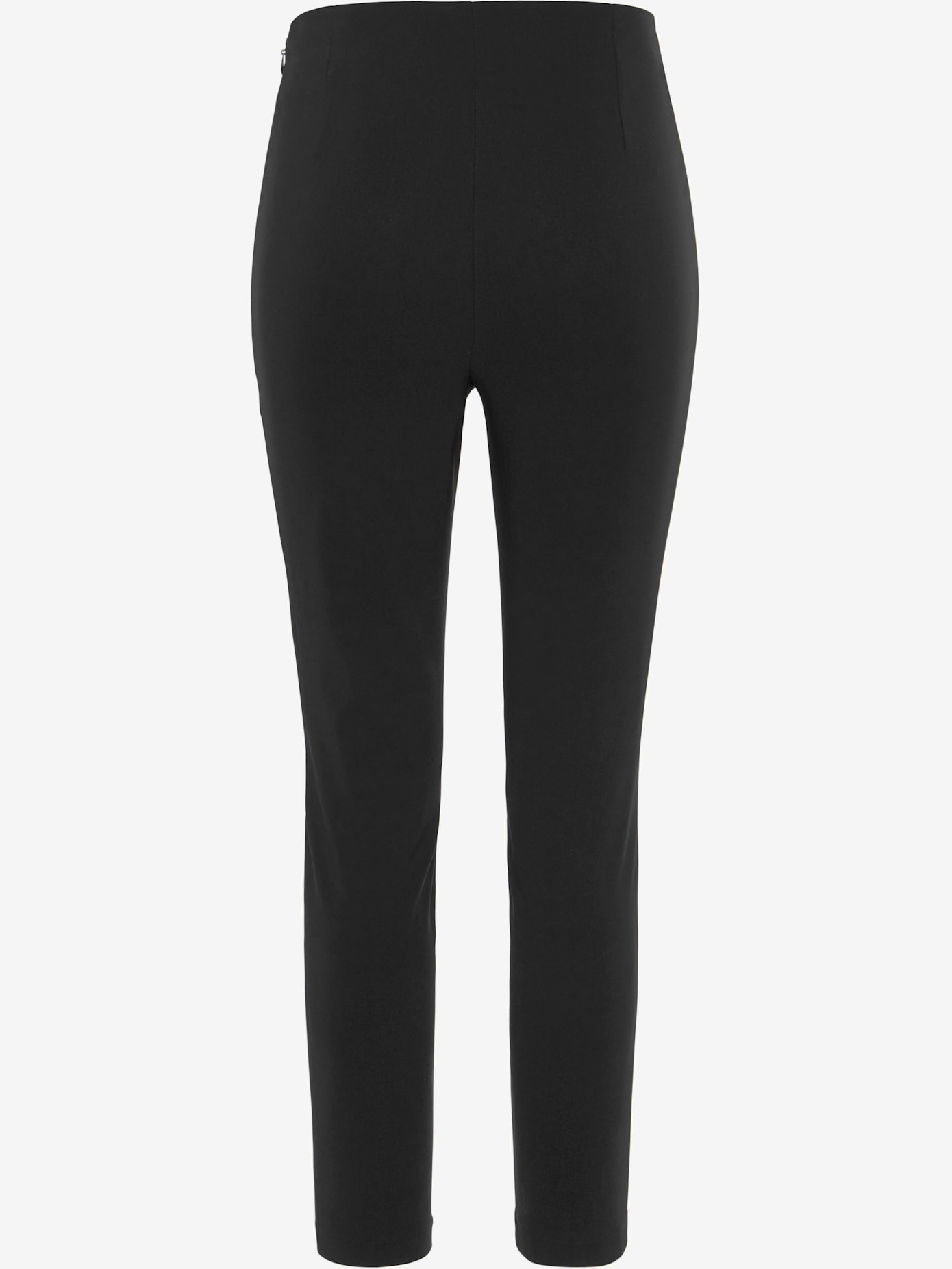 Pantalon extensible coutures décoratives sur la jambe devant