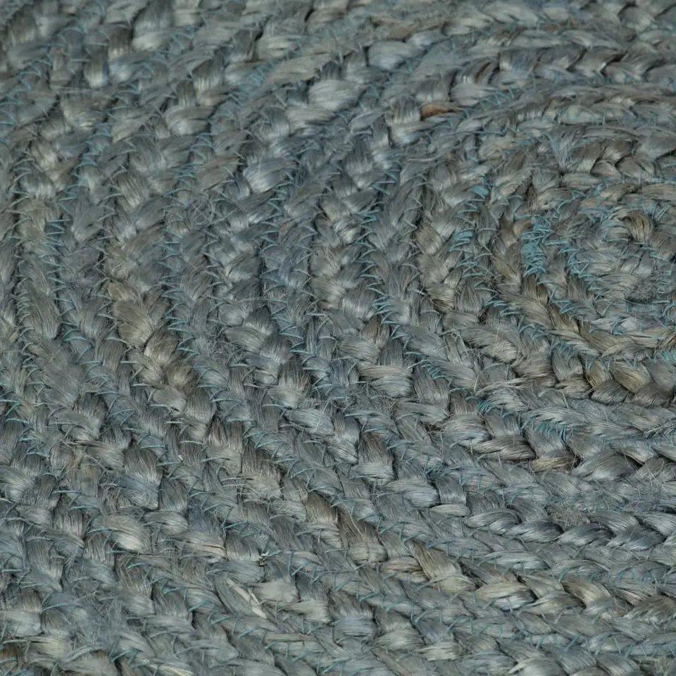 vidaXL - Vloerkleed - Groen - Jute
