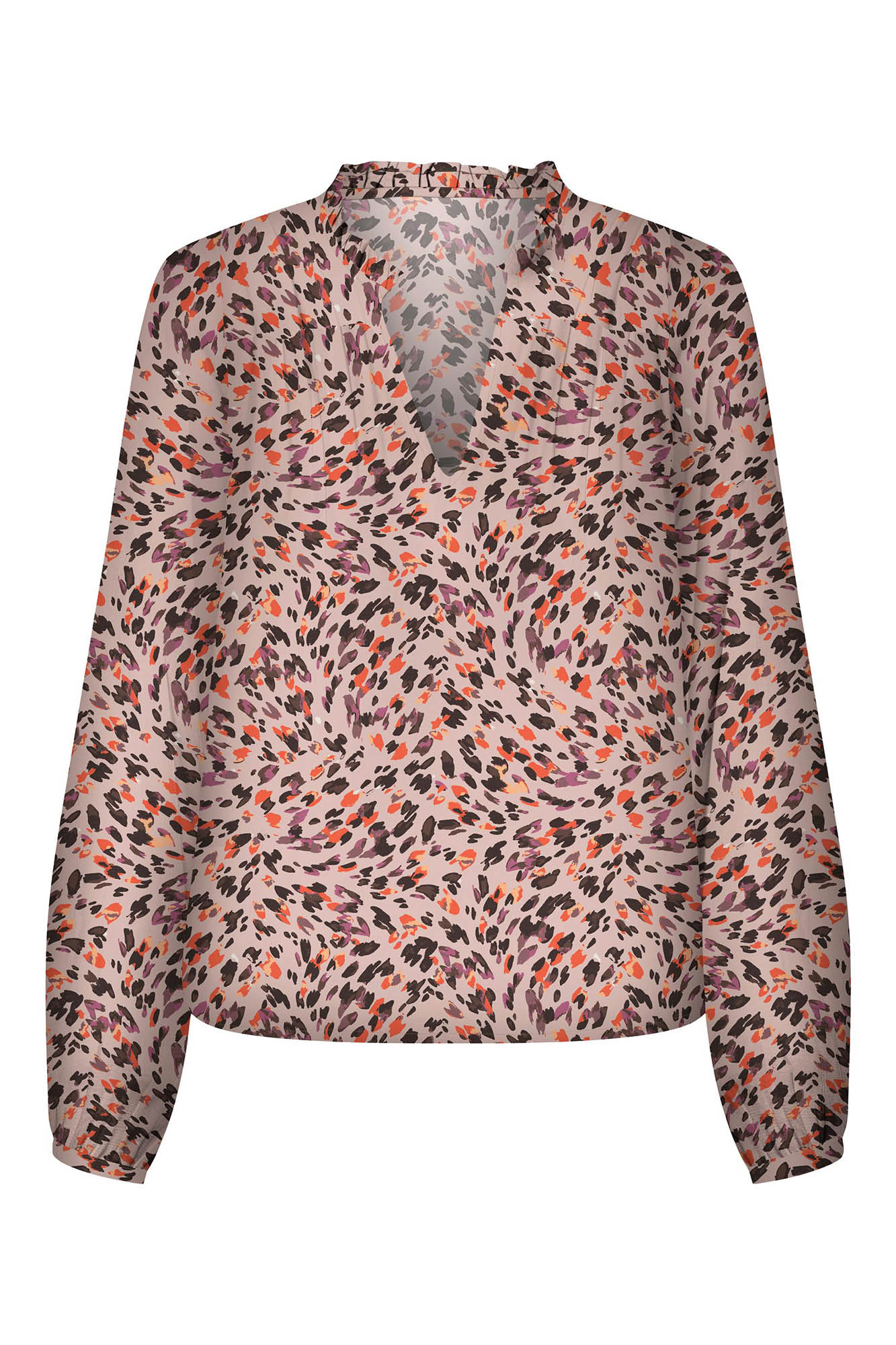 Blusa de mangas compridas