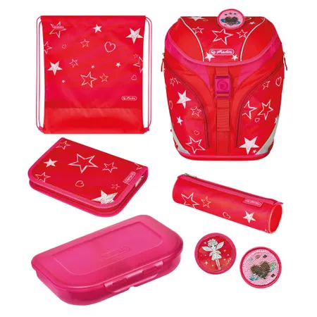 Herlitz Grundschulrucksack SoftLight Plus Stars and Stripes