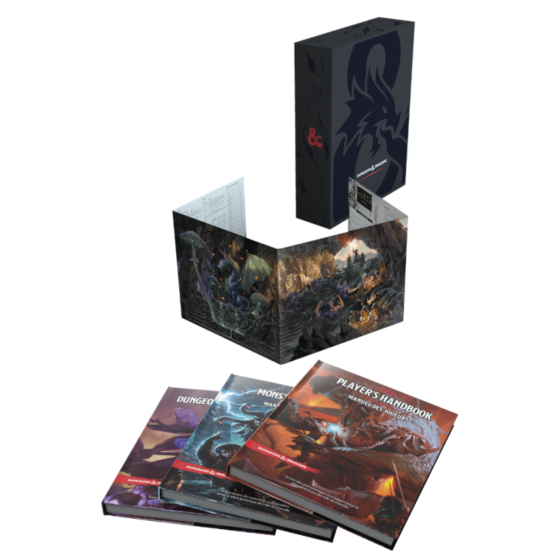 DUNGEONS & DRAGONS – Coffret 3 Livres de base  + Ecran