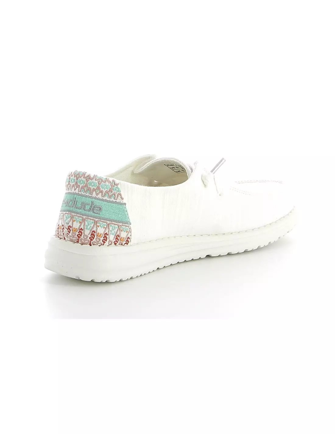 DUDE WENDY FLORA - Espadrilles Lilywhite