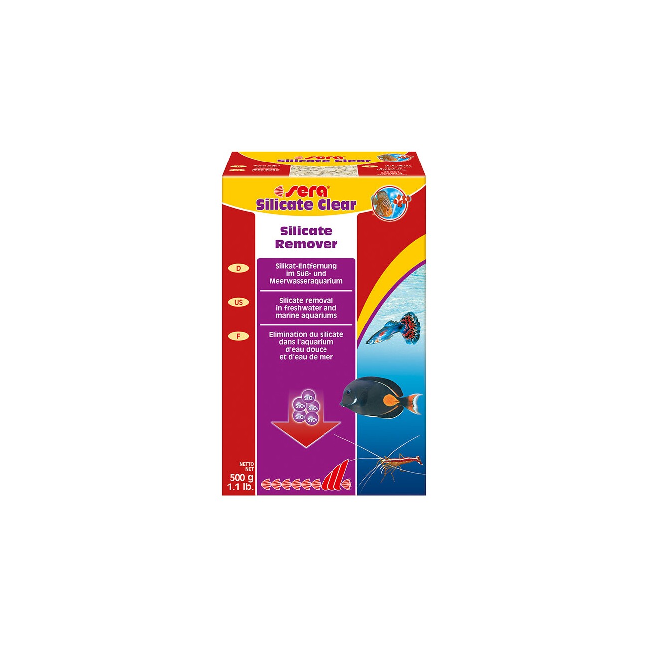 Sera Silicate Clear 500 g