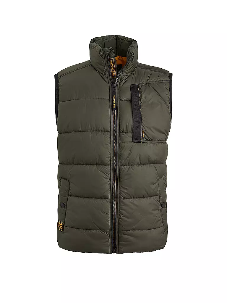PME LEGEND Steppgilet AVIZER olive