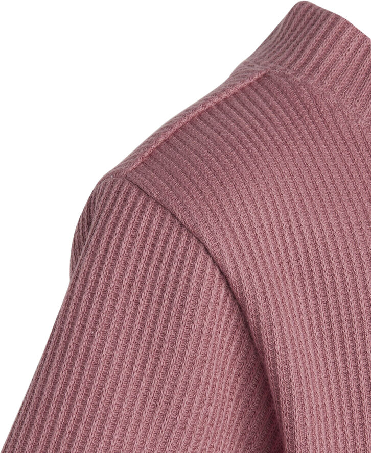 adidas Lounge Waffle Knit Loose T-Shirt Rød