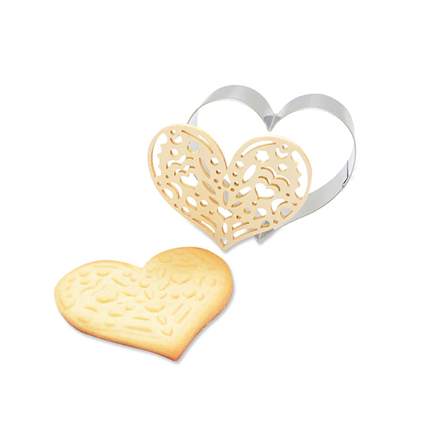 Emporte-pièce et embosseur Cœur Scrapcooking
