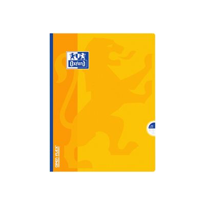 Oxford Openflex - Cahier polypro broché 24 x 32 cm - 192 pages - grands carreaux (Seyes) - disponible dans différentes couleurs