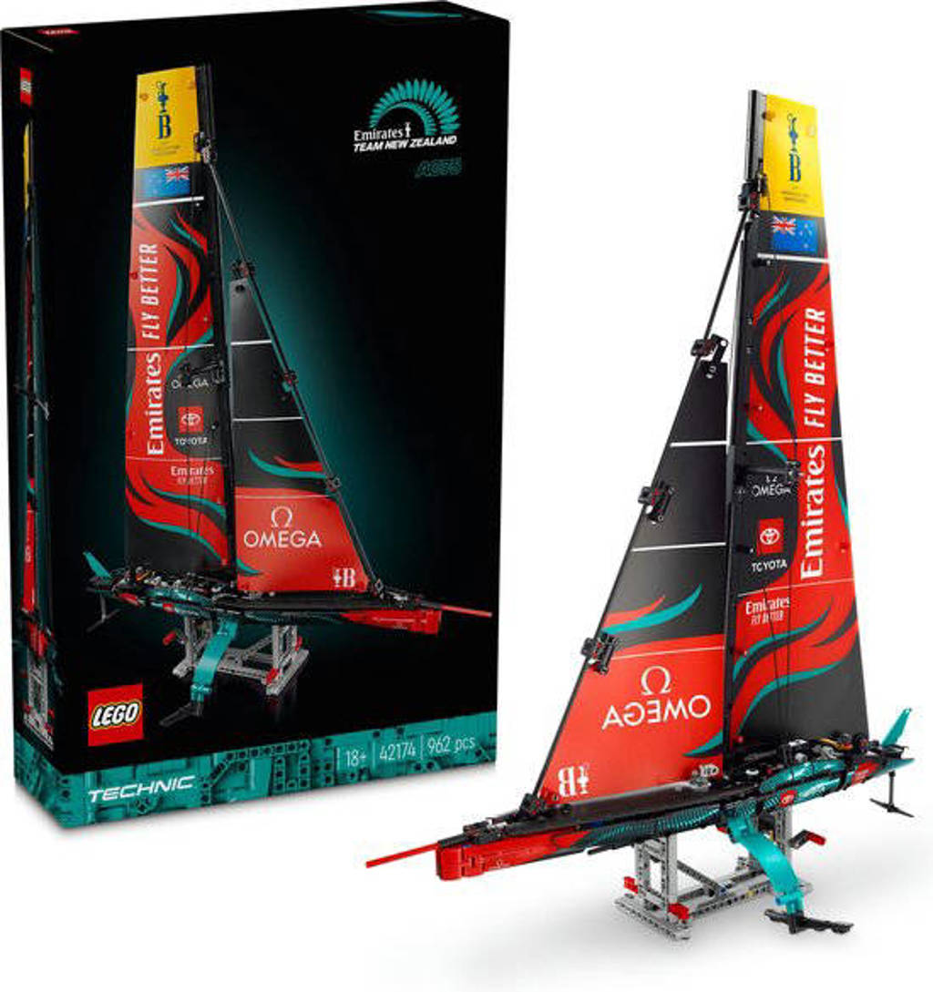Emirates Team New Zealand AC75 jacht Decoratie Bouwpakket voor Volwassenen 42174 Technic