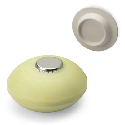 Seifenhalter recycelte Fischernetze, Creme