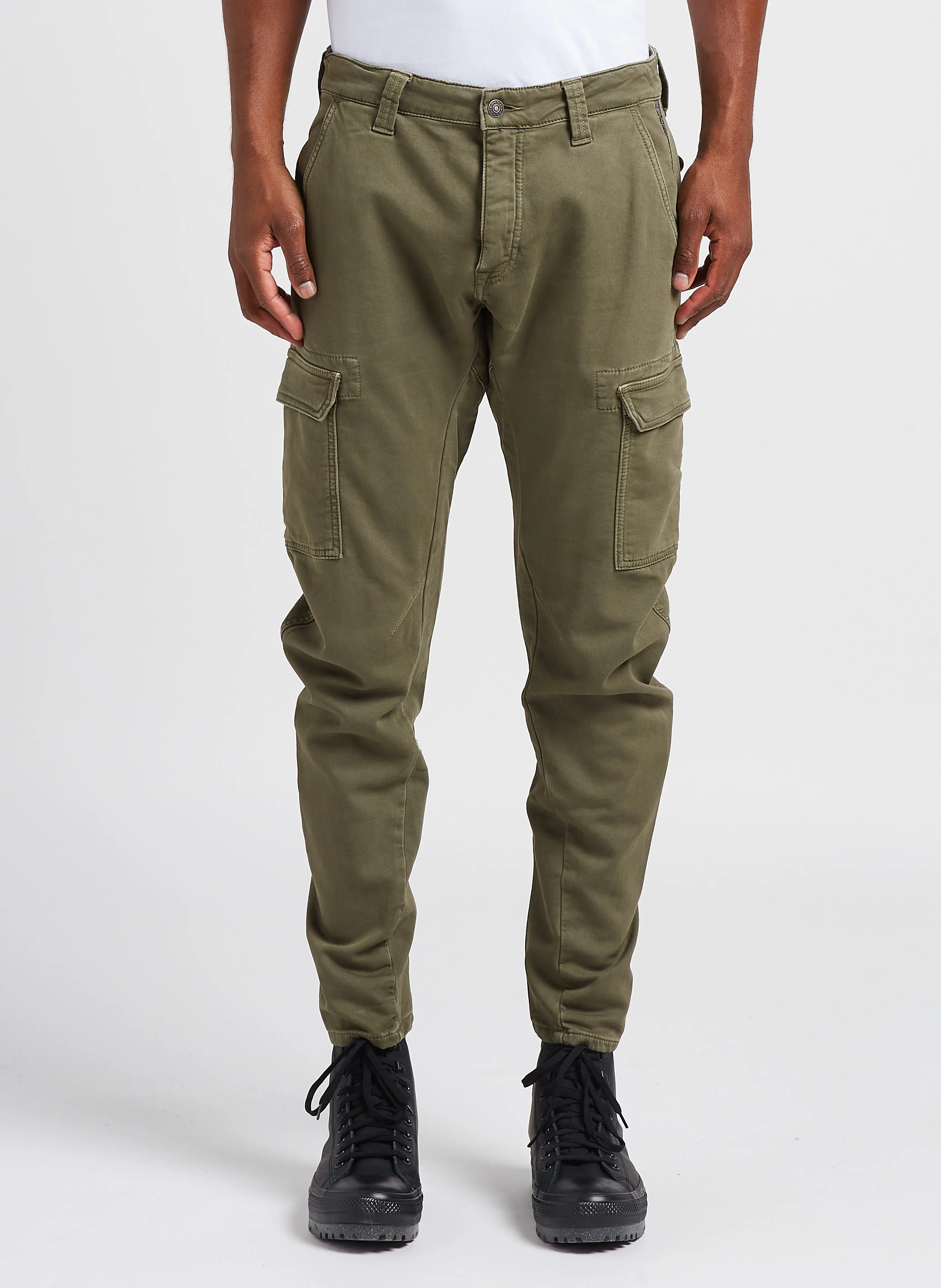KOGE - Pantalon poches multiples en coton| Vert