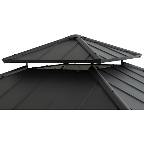 Stålpavillon pasu - 300cm x 300cm