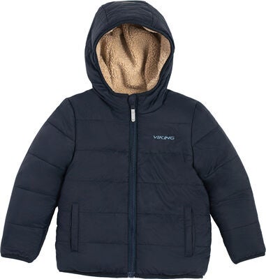 Viking Playtime Vendbar Fleecejakke, Navy