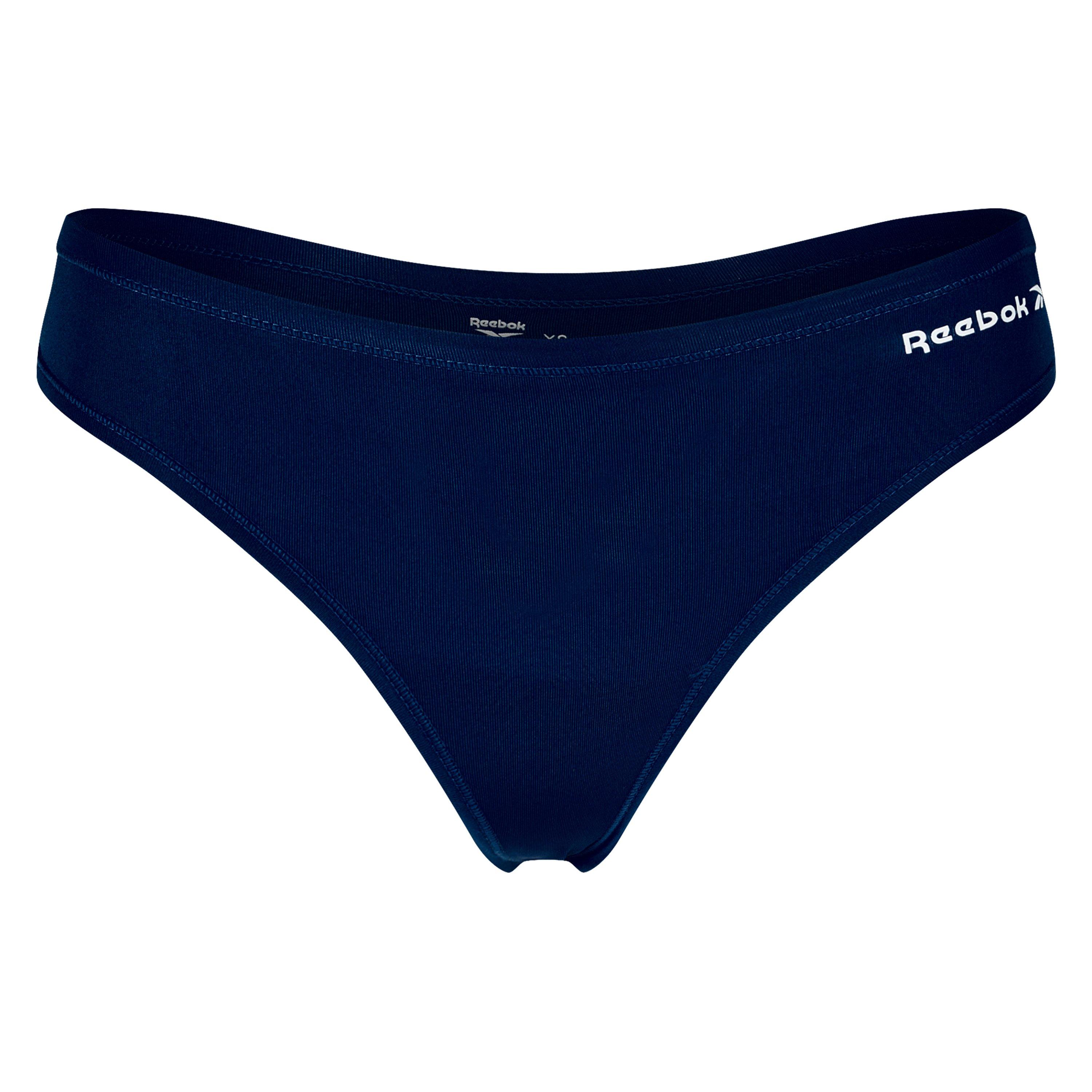 Reebok 3 Pack Thong Briefs Womens