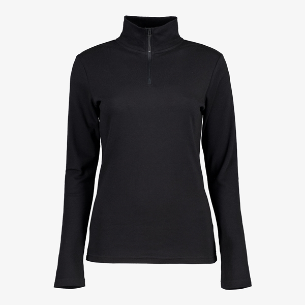 Mountain Peak dames skipully met rits zwart