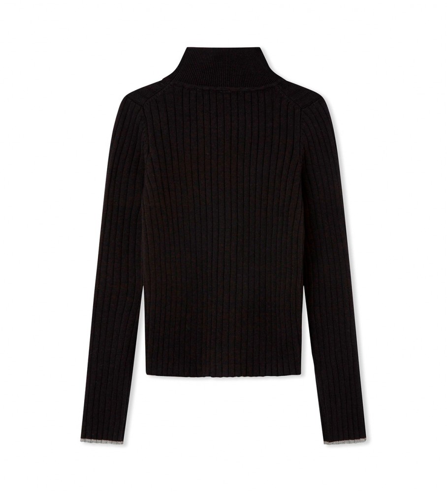 Suéter Seretta preto da Pepe Jeans
