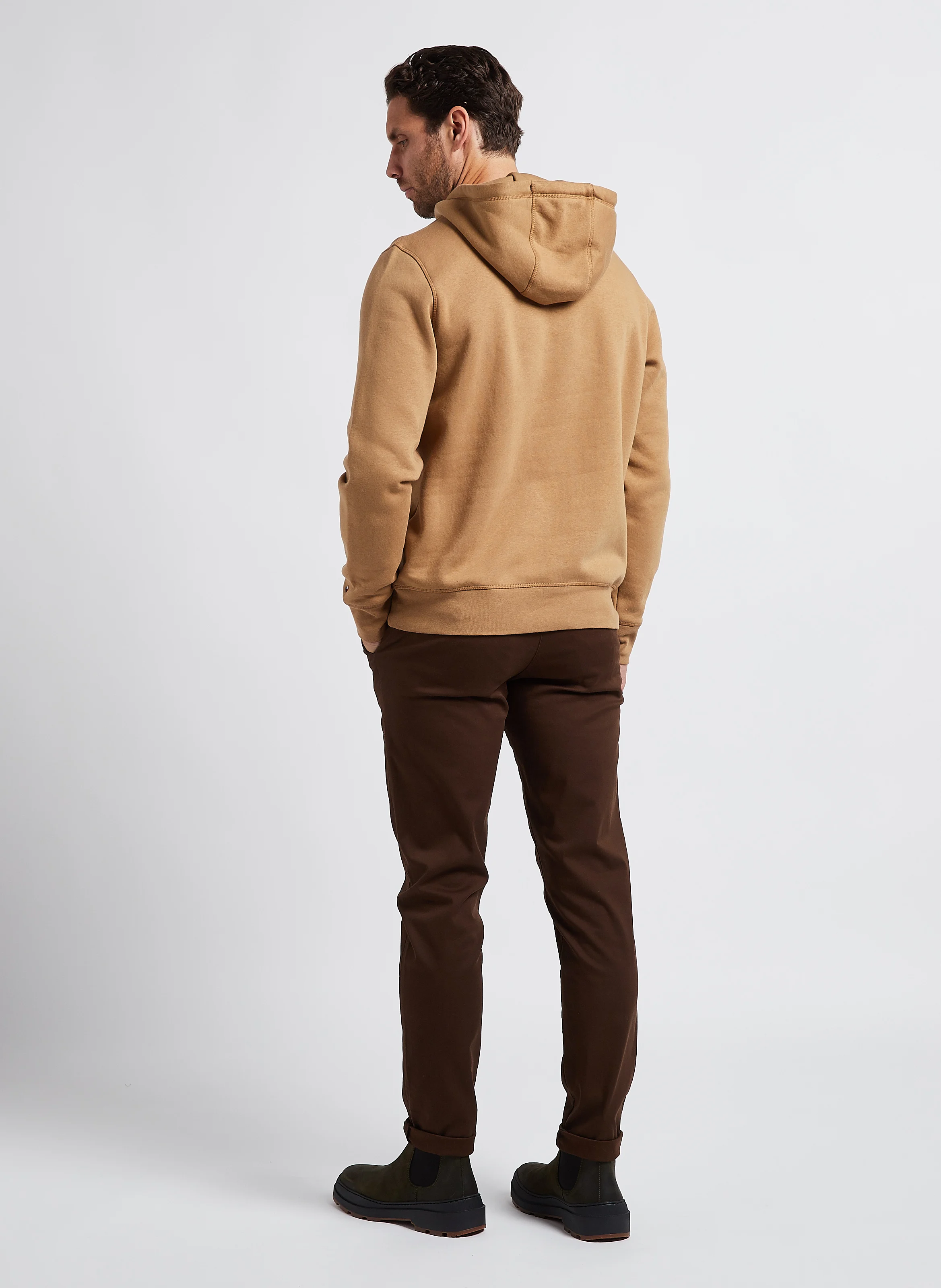 Chino slim en coton| Marron
