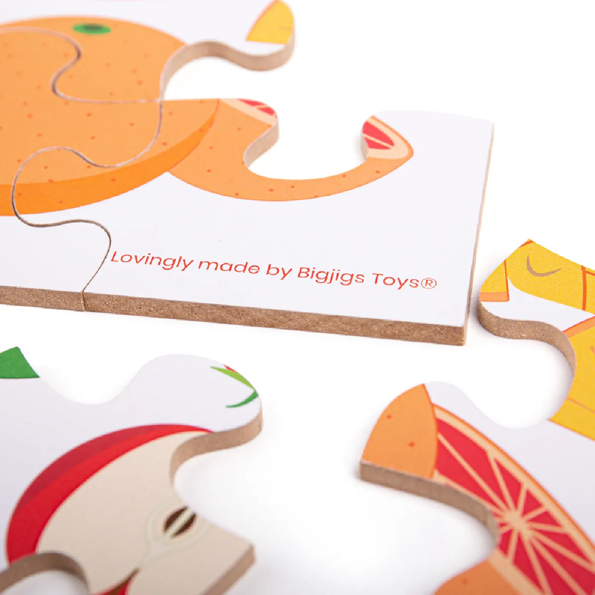 Bigjigs Toys Puzzle de Plancher de Fruits