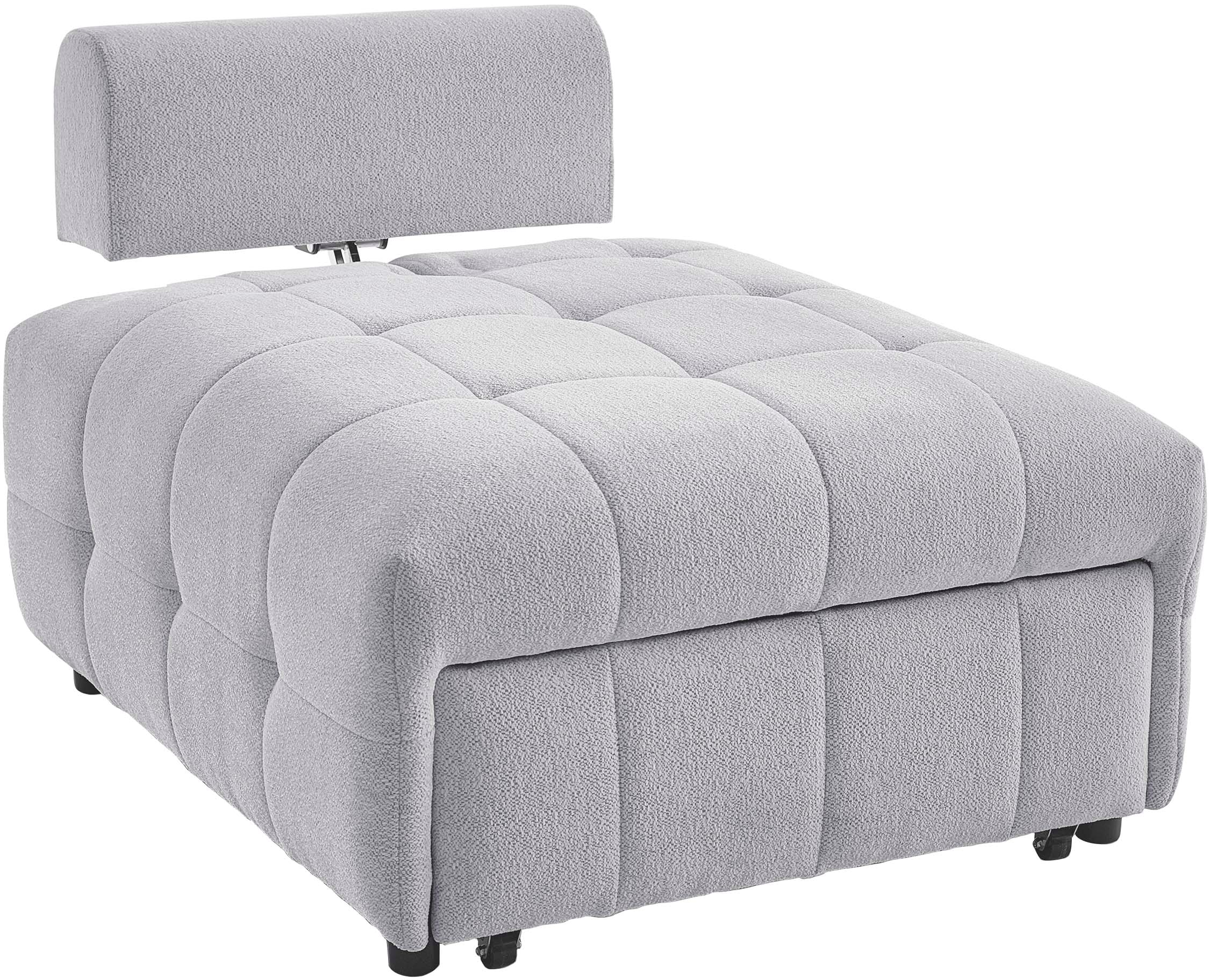 ATLANTIC home collection Sofa »Fabio« Schlafsessel mit Sitztiefenverstellung