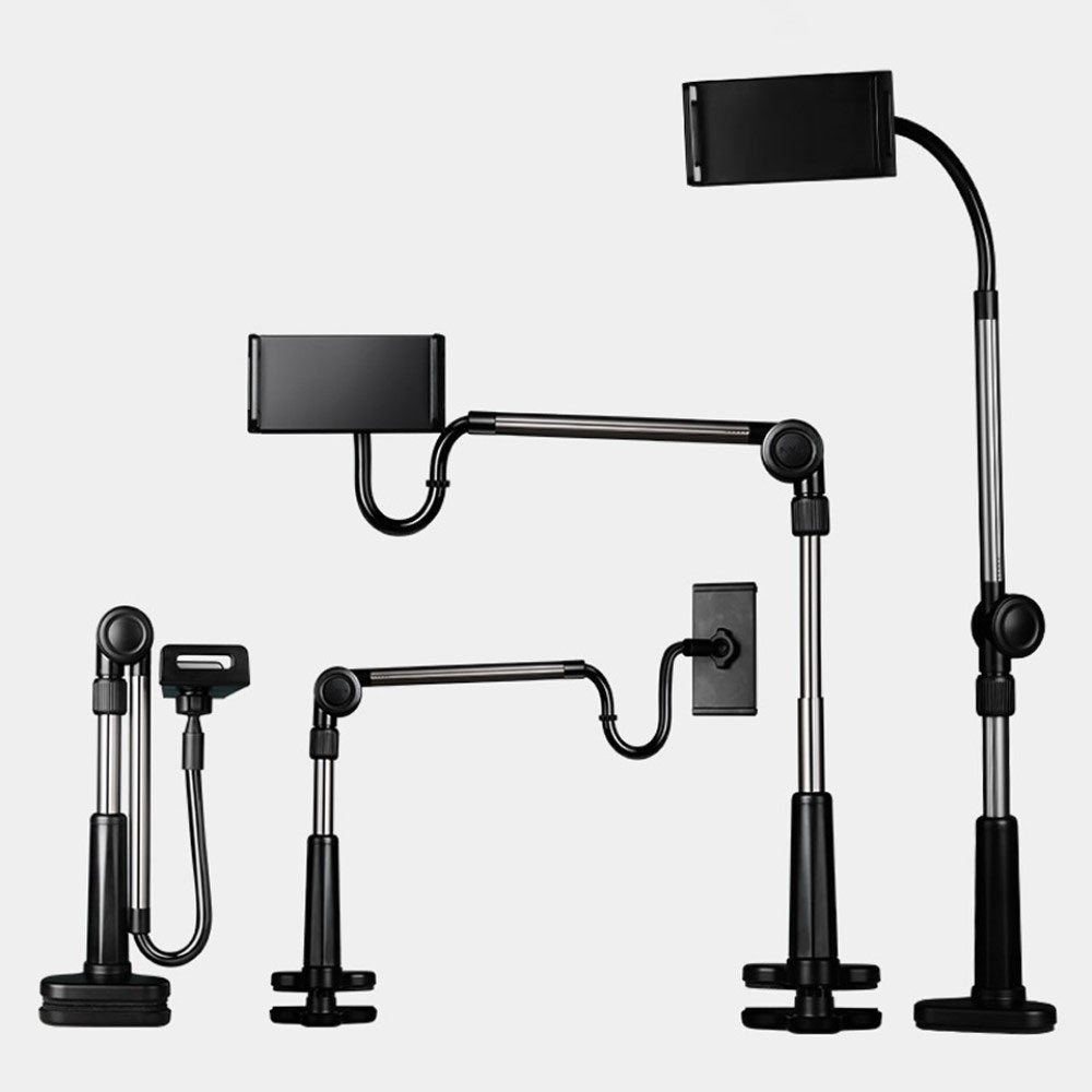 360° Grad Tisch Ständer Desktop Halterung für Smartphones / Tablets mit Tischhalterung (4