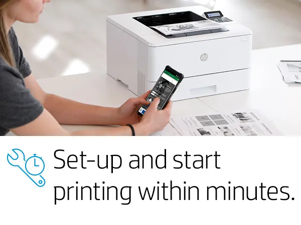 HP LaserJet Pro M404dn - Printer - S/H - Duplex - laser - A4/Legal - 4800 x 600 dpi - op til 38 spm - kapacitet: 350 ark - USB 2.0, Gigabit LAN, USB vært